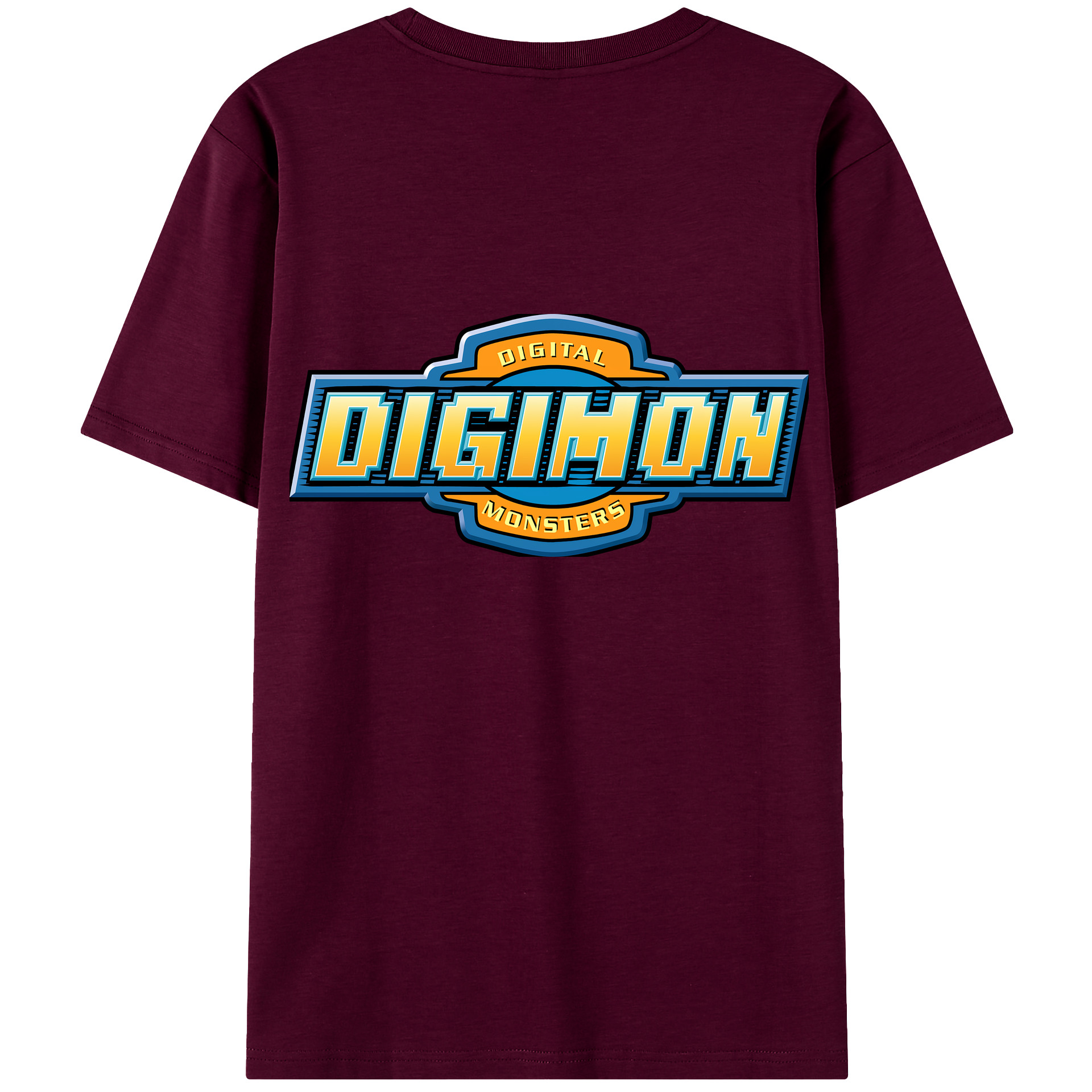（画像用） Digimon デジタルモンスター/デジモン レディース半袖Tシャツ(バックプリント)